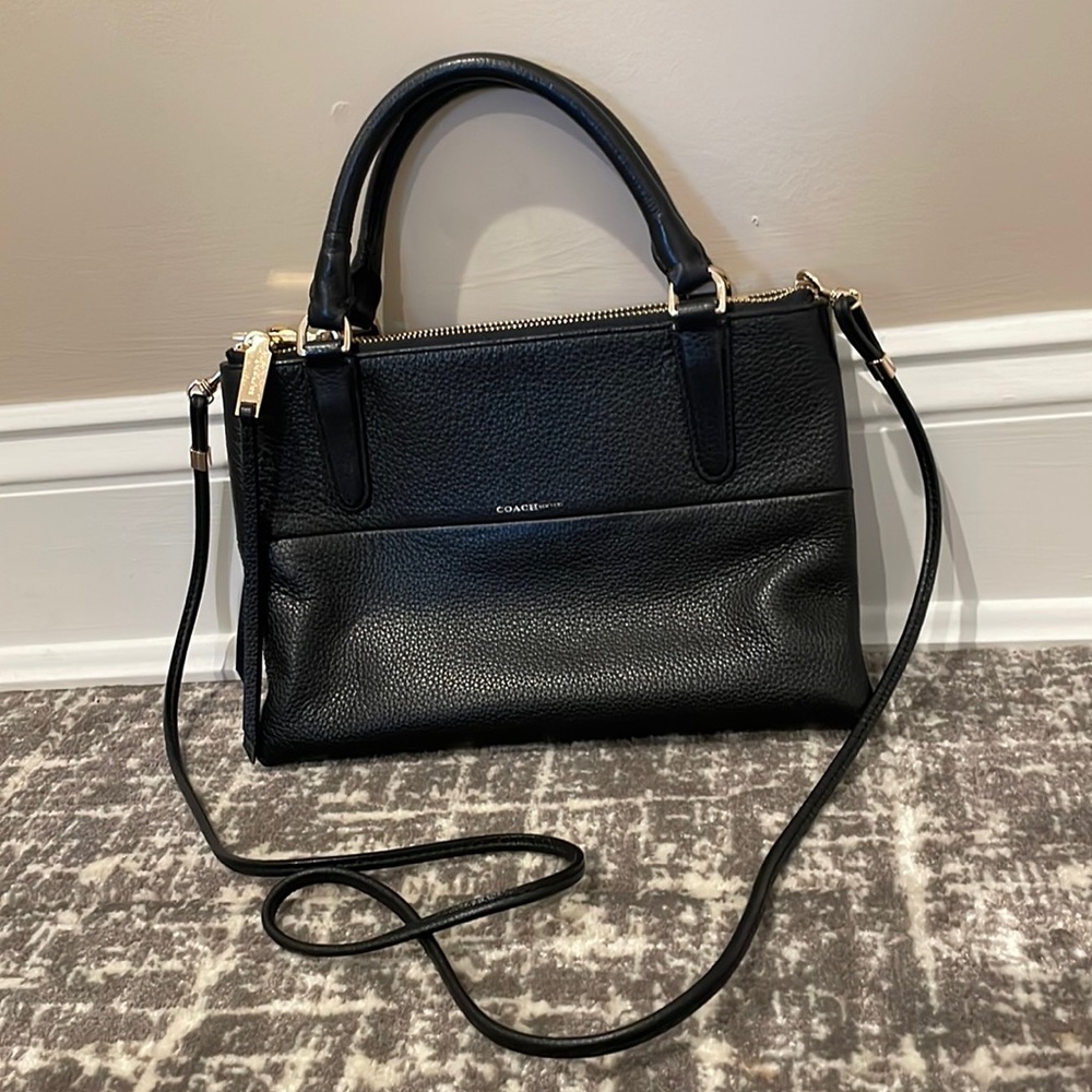 Coach Leather Borough Bag
